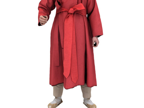 Korean Royal Procession dress hanbok Costume collection 18 3D-Modell