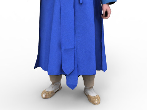 Korean Royal Procession dress hanbok Costume collection 20 3Dモデル