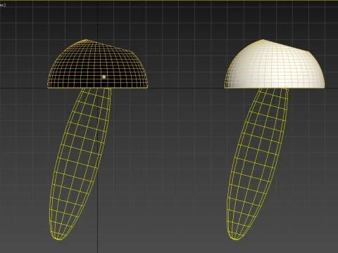 Hemisphere lamp with tilt 3D Model