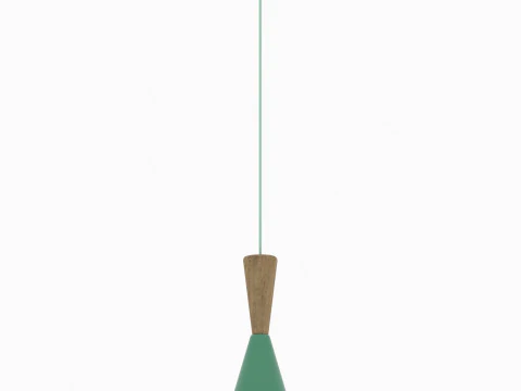 Colored ceiling lights 3D Model