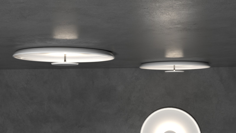 LED Vibe Light Wall Ceiling Mount Model 3D .c4d .max .obj .3ds .fbx .stl .blend