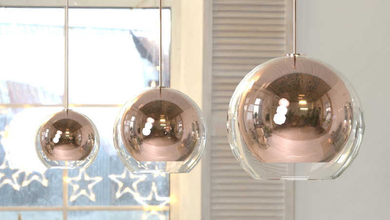 Double ceiling lamp Modèle 3D .c4d .max .obj .3ds .fbx .stl .blend