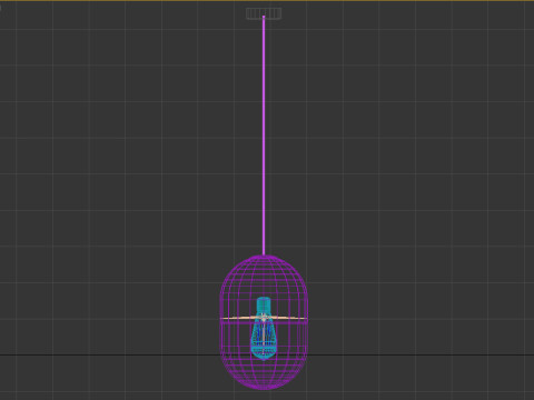 Capsule lamp 3D Modell