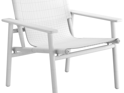Bebitalia Cordoba Chair 3D 模型