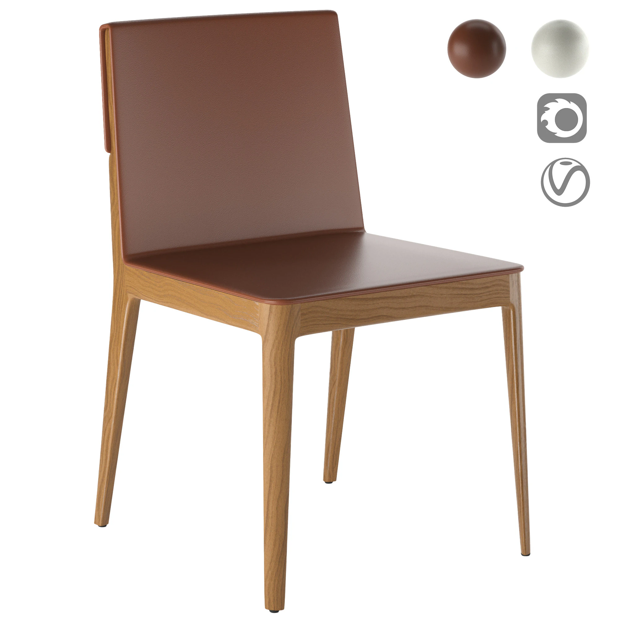 Bebitalia El Chair 3D Model .c4d .max .obj .3ds .fbx .stl .blend 