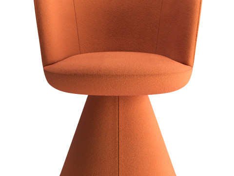 Bebitalia Flair O Dining Chair Modelo 3D