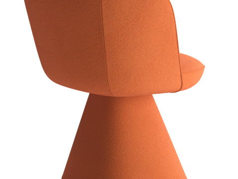 Bebitalia Flair O Dining Chair Modelo 3D