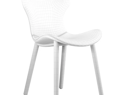 Bebitalia Papilio Shell PSH2 Chair 3D Model
