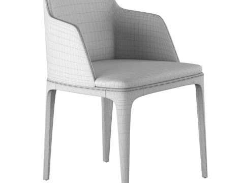Poliform GRACE chair v1 3D Model