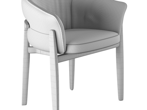 Poliform LEOPOLD chair 3D मॉडल