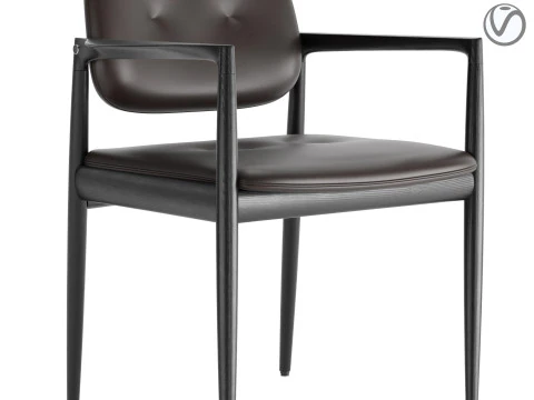 Yoko Dining Kleiner Stuhl 3D Modell