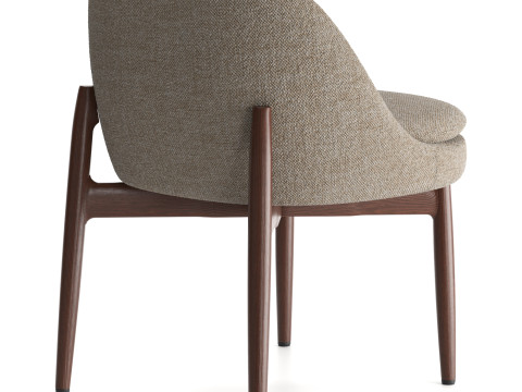 Sendai Dining chair Modèle 3D