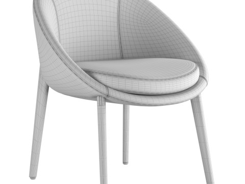 Lido Dining chair 3D Model