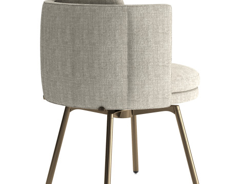Torii Dining Swivel chair Model 3D