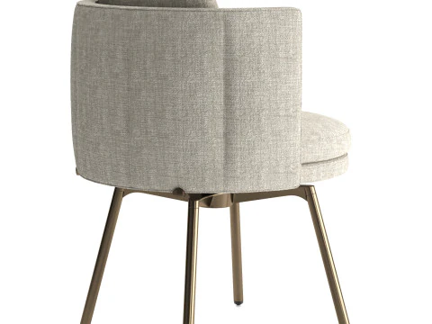 Torii Dining Swivel chair 3D Model