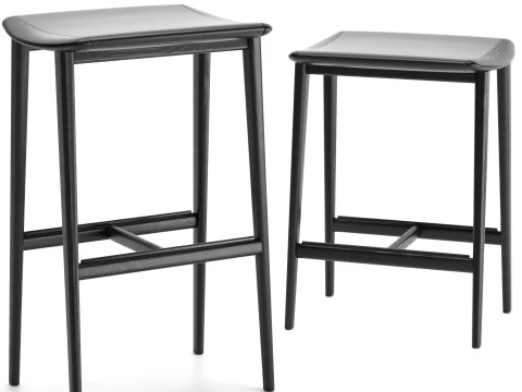 फिन स्टूल 3D मॉडल