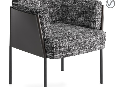 Shelley Dining chair 3D Модель