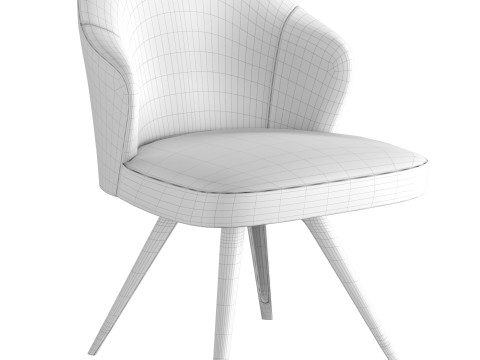Leslie Lounge chair 3D Model