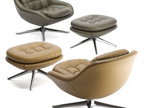Kendall Armchair 3D Model