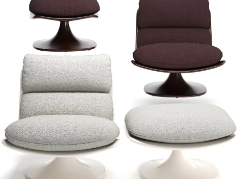 Pattie Armchair 3D Model
