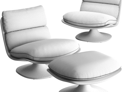 Pattie Armchair 3D Model