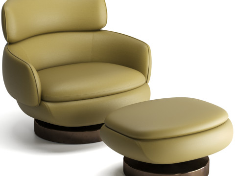 Vivienne Bergere Amchair 3D 모델