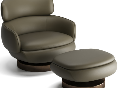 Vivienne Bergere Amchair 3D 모델