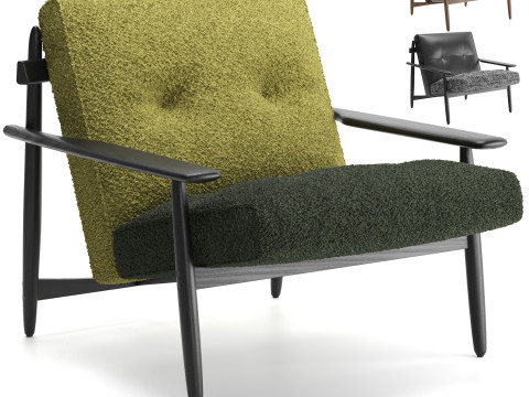 Trio Armchair 3D Модель