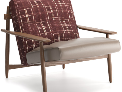 Trio Armchair 3D Model