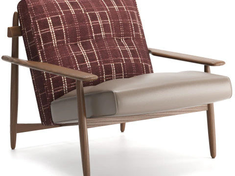 Trio Armchair 3D Model