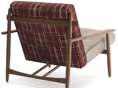 Trio Armchair 3D Model