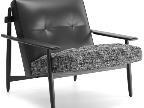 Trio Armchair 3D Model