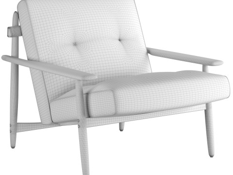 Trio Armchair 3D Model
