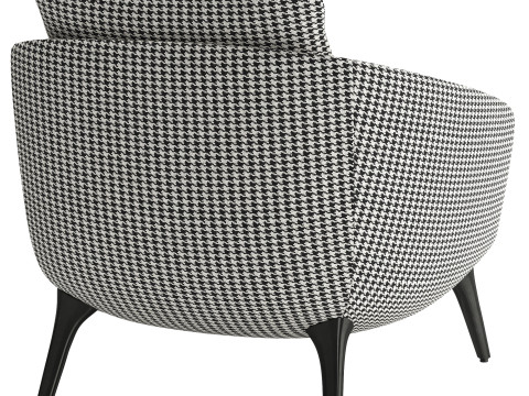 Raphael Armchair 3D मॉडल