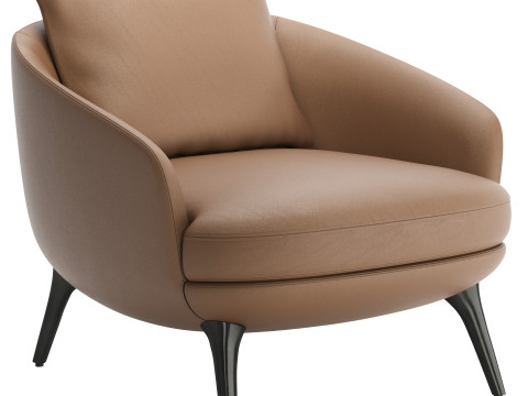 Raphael Armchair 3D मॉडल