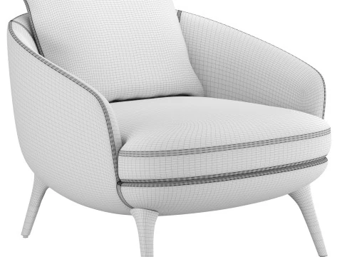 Raphael Armchair 3D Model