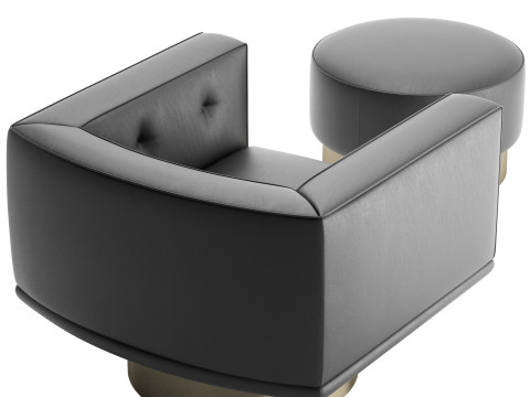 Sally Armchair Model 3D
