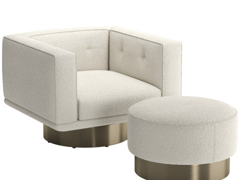 Sally Armchair Model 3D