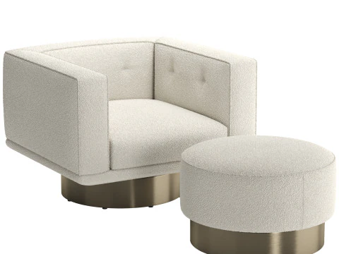 Sally Armchair 3D Model