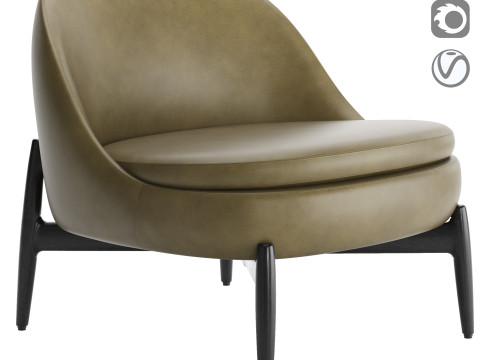 Sendai Armchair 3D 모델