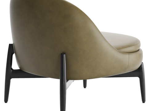 Sendai Armchair Model 3D