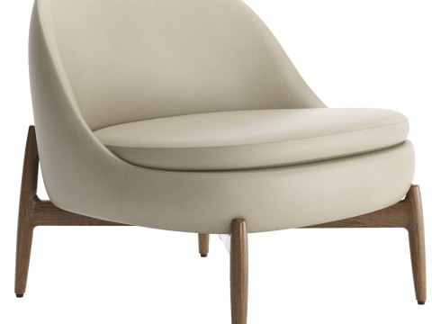 Sendai Armchair Model 3D