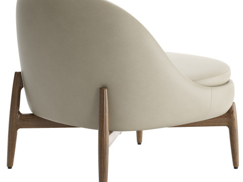 Sendai Armchair Model 3D