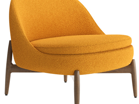 Sendai Armchair Model 3D
