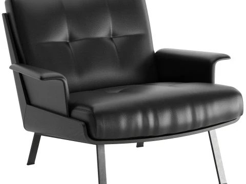 Fotel Daiki Model 3D