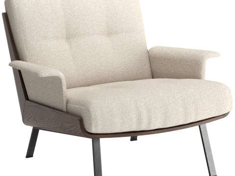 Fotel Daiki Model 3D