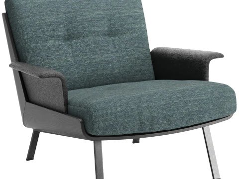 Fotel Daiki Model 3D