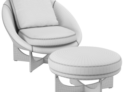 Lido Amchair Modèle 3D