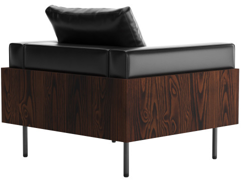 Brasilia Amchair 3D Model