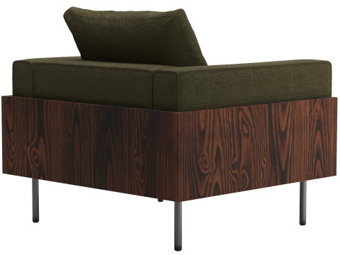Brasilia Amchair 3D Model